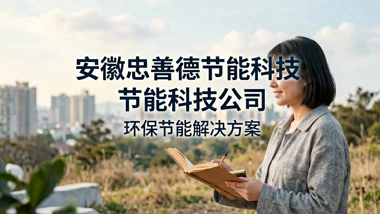 安徽忠善德节能科技有限公司 主题配图